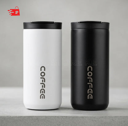 Urban Series Insulated Coffee Mug /  "COFFEE" Matte Tumbler