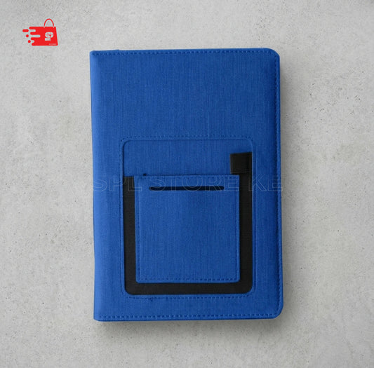 A5/B5 MOBILIO POCKET PU NOTEBOOK/DIARY BLUE