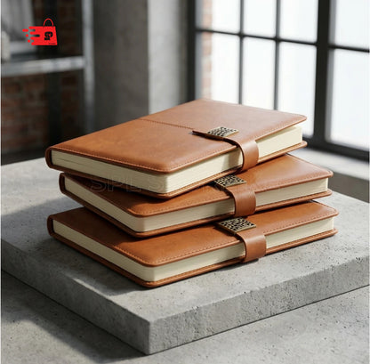 MAZE TAN HARDCOVER NOTEBOOK/DIARY A5/B5