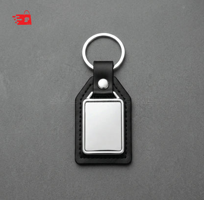 BLACK KEYHOLDER WITH SILVER SHOWPIECE