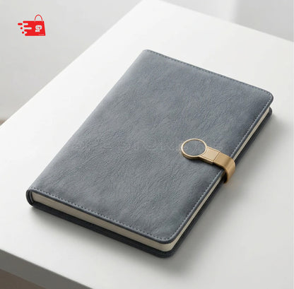 MAVERICK GREY HARDCOVER NOTEBOOK/DIARY B5