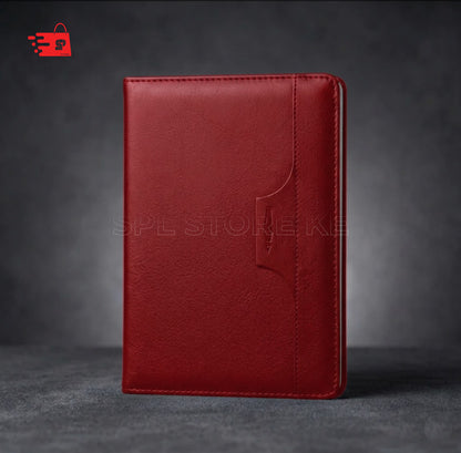 A5 PERIDOT BLACK PU NOTEBOOK/DIARY