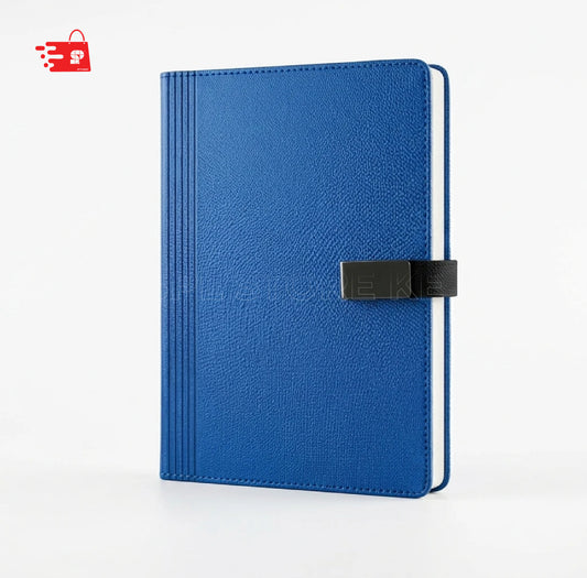 A5 EON BLUE PU COVER NOTEBOOK/DIARY