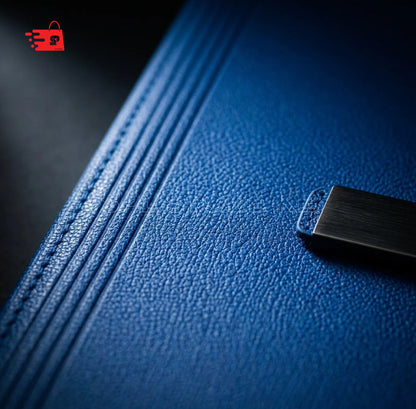 A5 EON BLUE PU COVER NOTEBOOK/DIARY