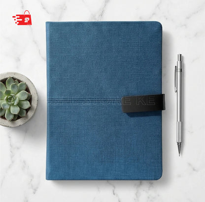PIRMA BLUE HARDCOVER NOTEBOOK/DIARY A5