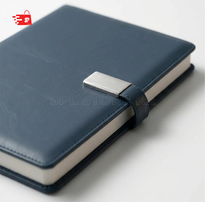 PLUSH BLUE A5/B5 HARDCOVER NOTEBOOK/DIARY