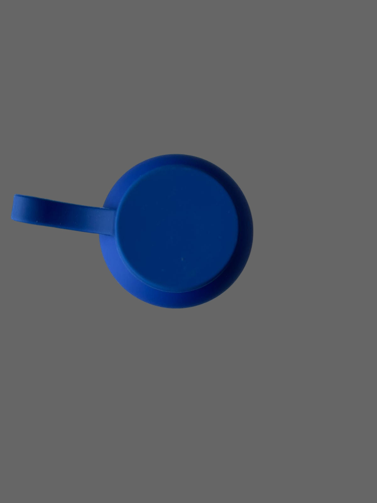 SMALL MOUTH BOTTLE BLUE WITH RUBBER STRAP