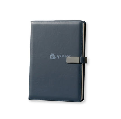 PLUSH BLUE A5/B5 HARDCOVER NOTEBOOK/DIARY