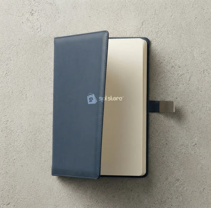 PLUSH BLUE A5/B5 HARDCOVER NOTEBOOK/DIARY