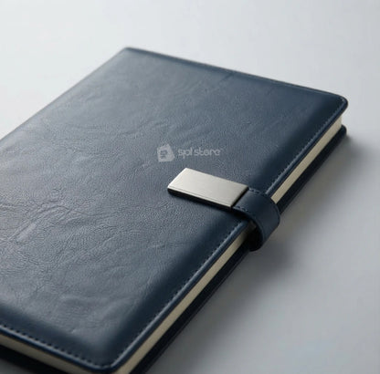 PLUSH BLUE A5/B5 HARDCOVER NOTEBOOK/DIARY