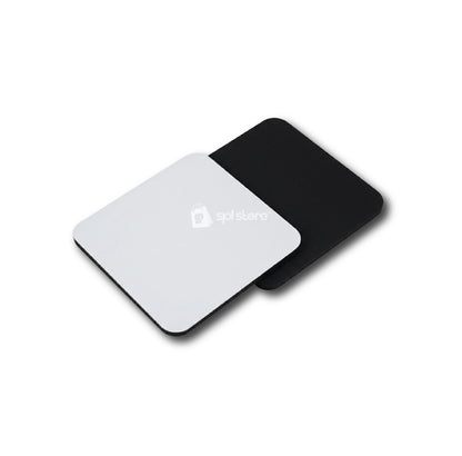 Premium Square Sublimation Coasters - Fabric Top & Non-Slip Rubber Base