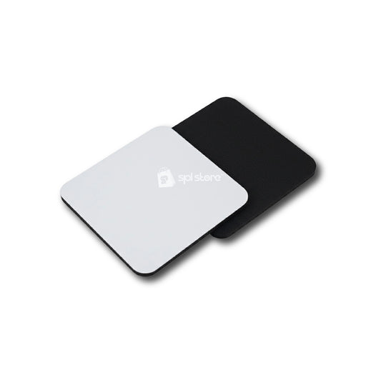 Premium Square Sublimation Coasters - Fabric Top & Non-Slip Rubber Base