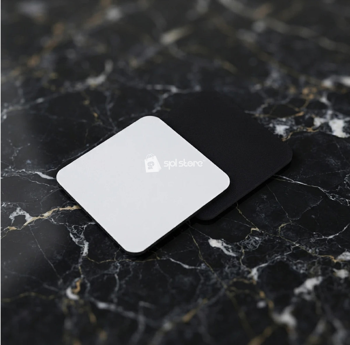 Premium Square Sublimation Coasters - Fabric Top & Non-Slip Rubber Base