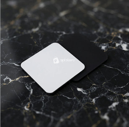 Premium Square Sublimation Coasters - Fabric Top & Non-Slip Rubber Base