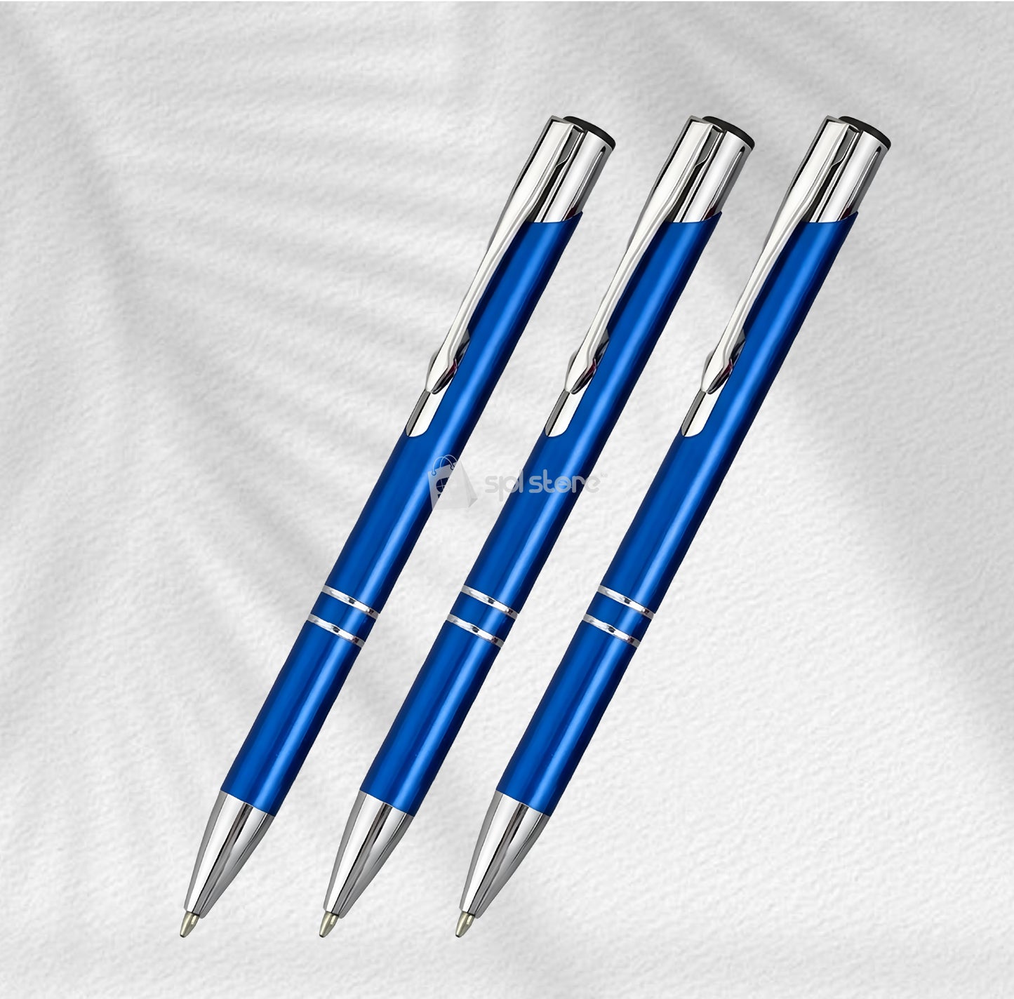 🖋️ Executive Metal Ball Pen (Black, Silver, Blue)