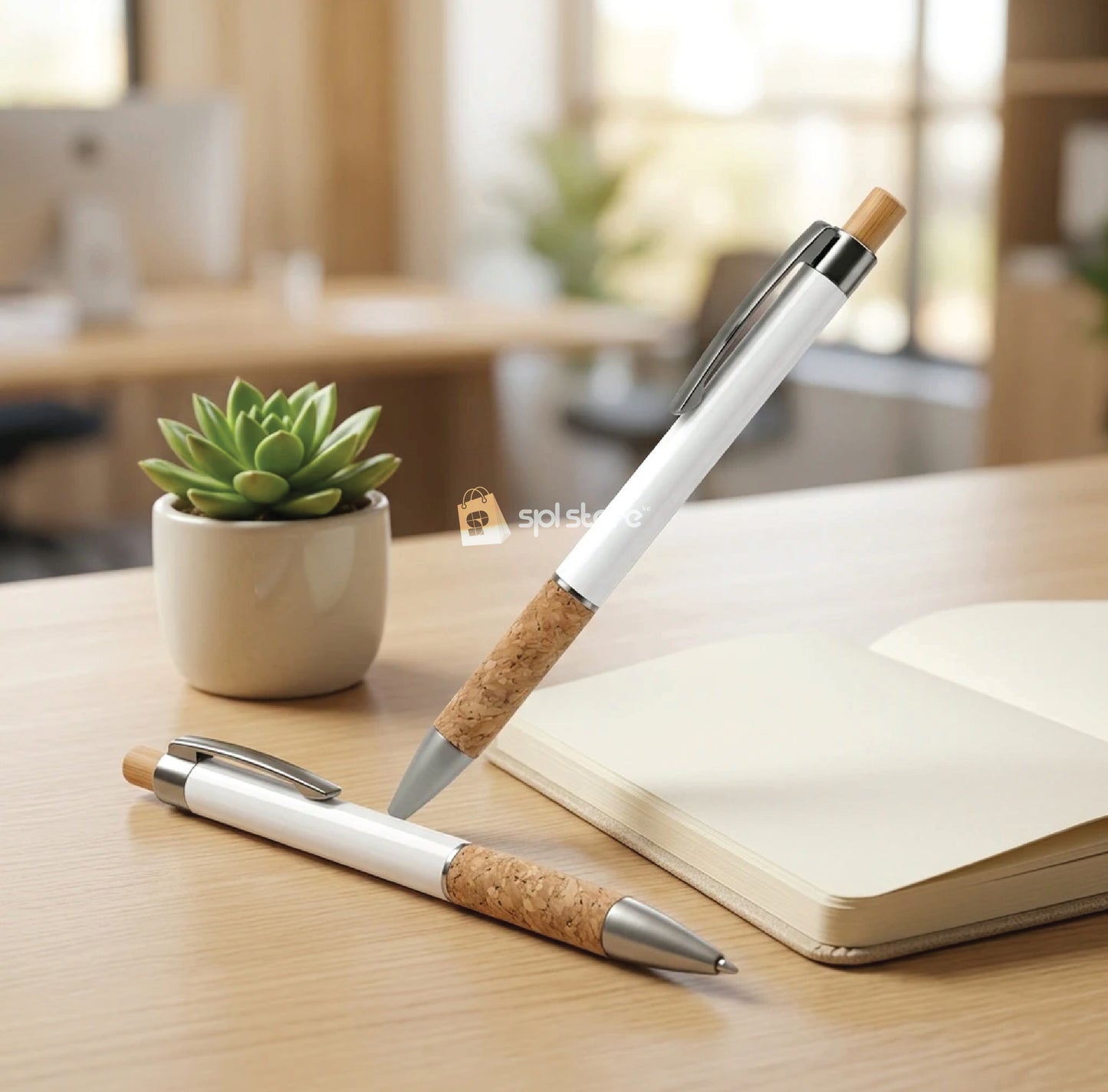 The Eco-Logic Cork Grip Ballpoint Pen