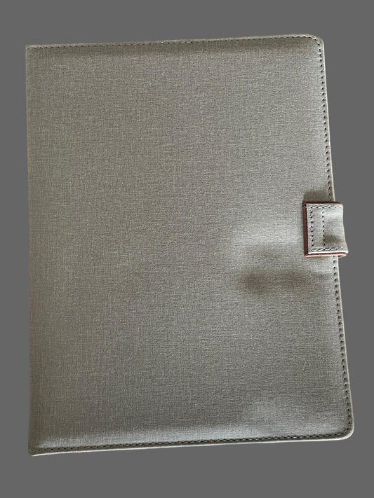NORDIC GREY HARDCOVER NOTEBOOK/DIARY B5