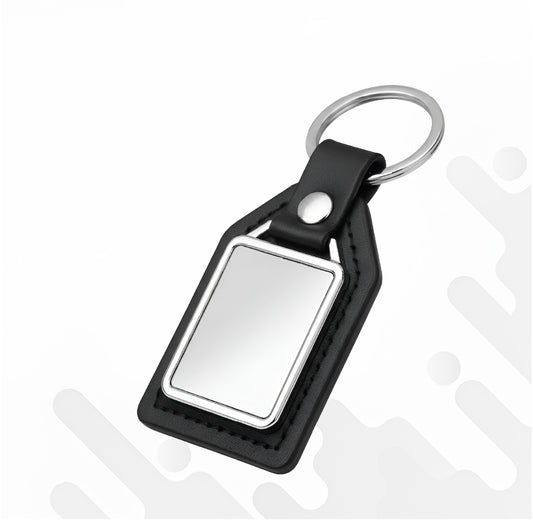 BLACK KEYHOLDER WITH SILVER SHOWPIECE