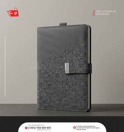 GREY STONED A5 NOTEBOOK