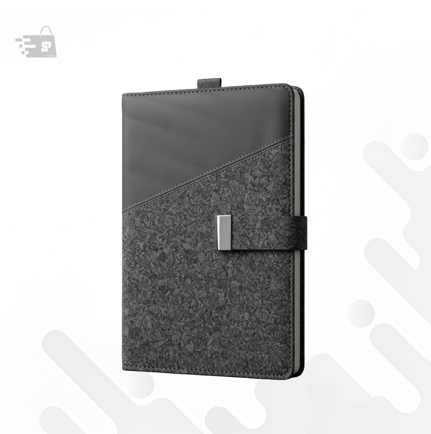 GREY STONED A5 NOTEBOOK