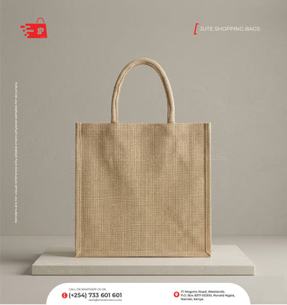 JUTE SHOPPING BAGS