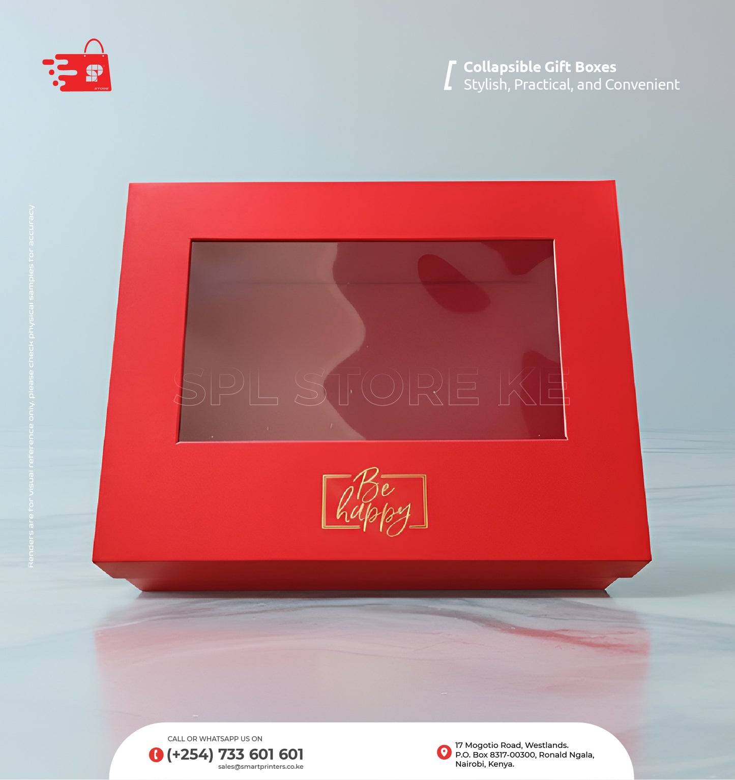 Square Collapsible Gift Boxes