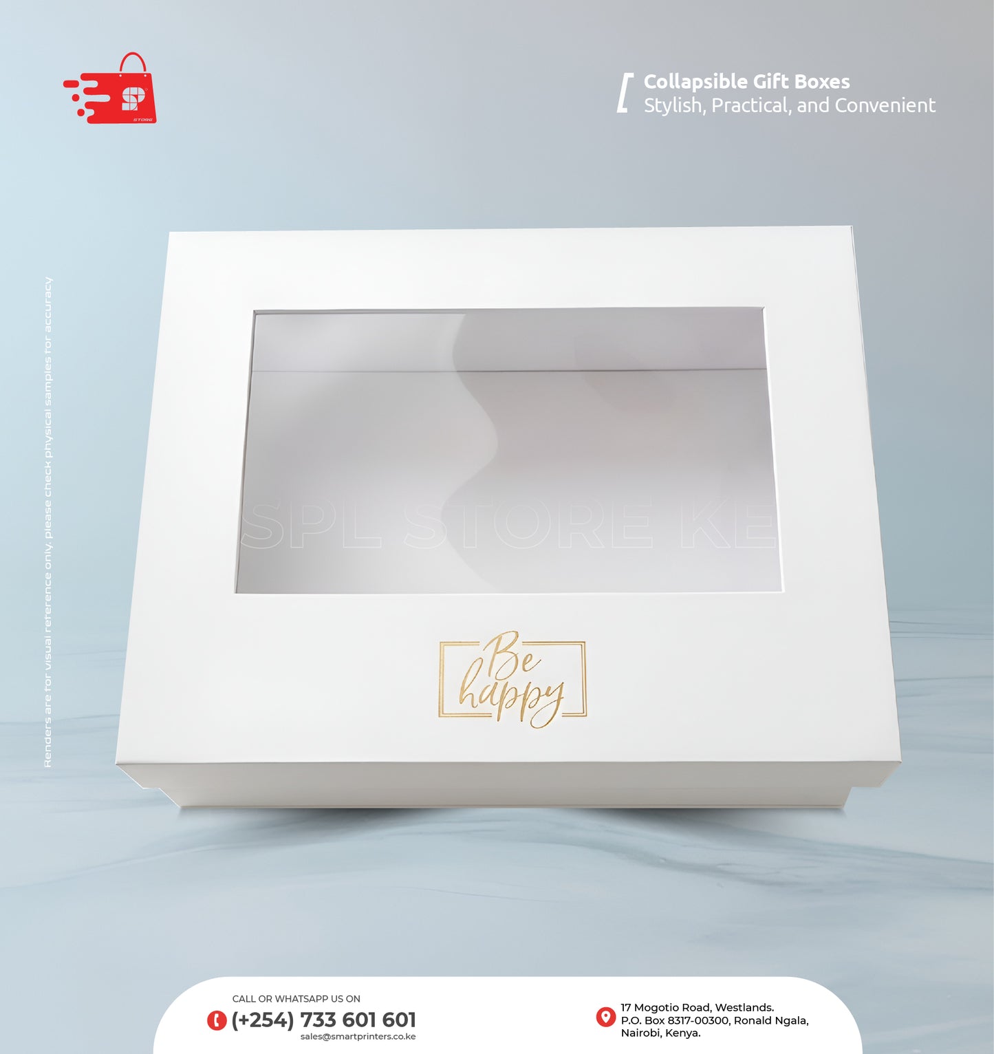 Square Collapsible Gift Boxes