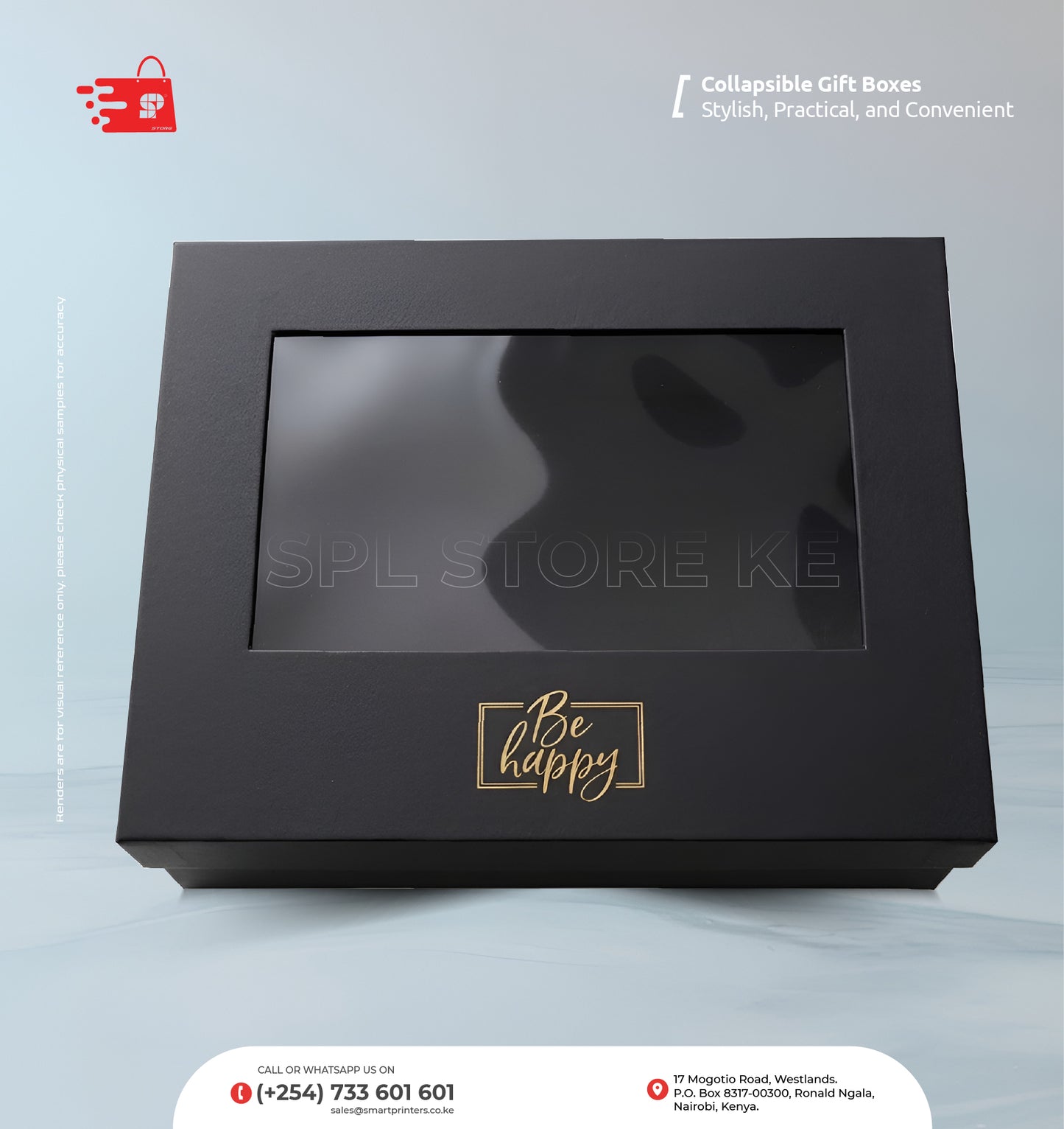 Square Collapsible Gift Boxes