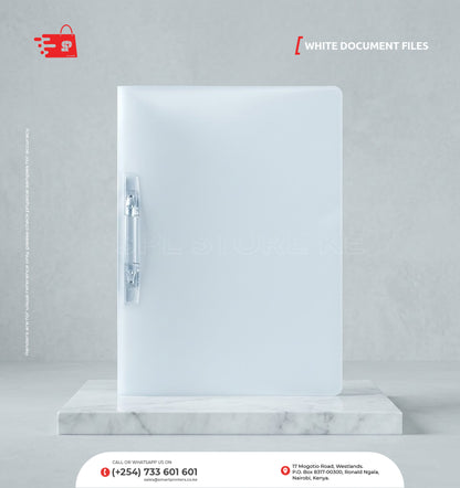 WHITE DOCUMENT FILES