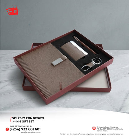 SPL 23-21 EON BROWN 4-IN-1 GIFT SET