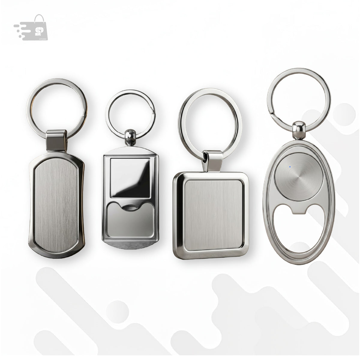 METALLIC KEYCHAINS