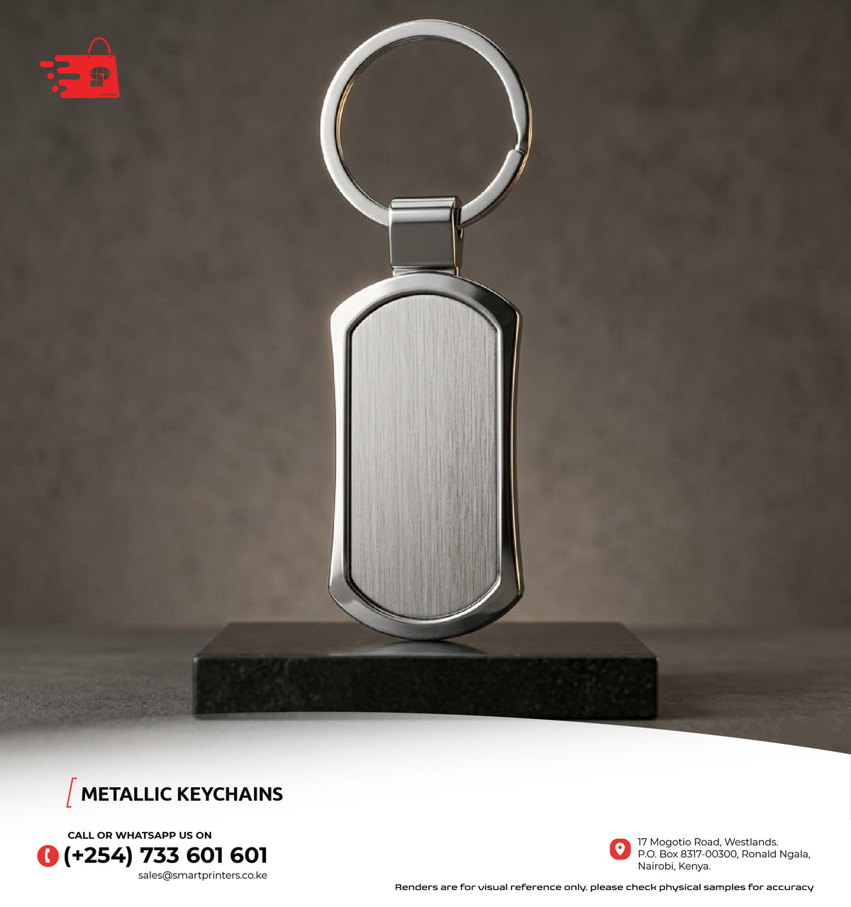METALLIC KEYCHAINS