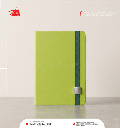 COSMO BROOCH A5 HARDCOVER NOTEBOOK/DIARY