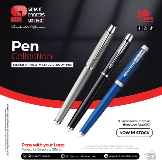 SILVER ARROW METALLIC BODY PEN (SPP002)