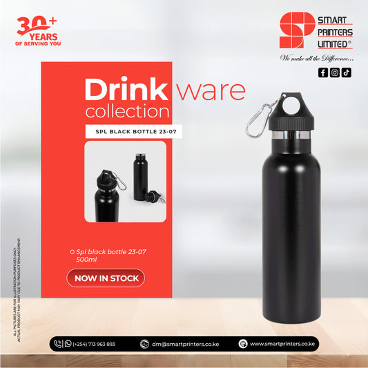 SPL BOTTLE 23-07 BLACK 500ML