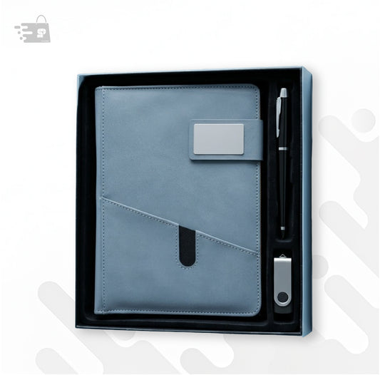 SPL 004 Notebook, Flash Disk and Pen