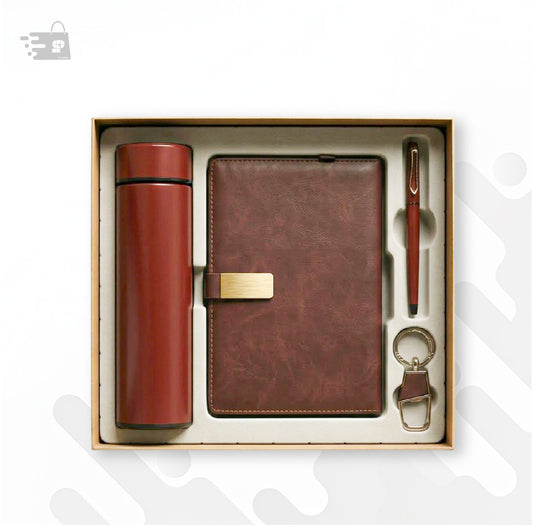 SPL 23-22 PLUSH BROWN 4-IN-1 GIFT SET