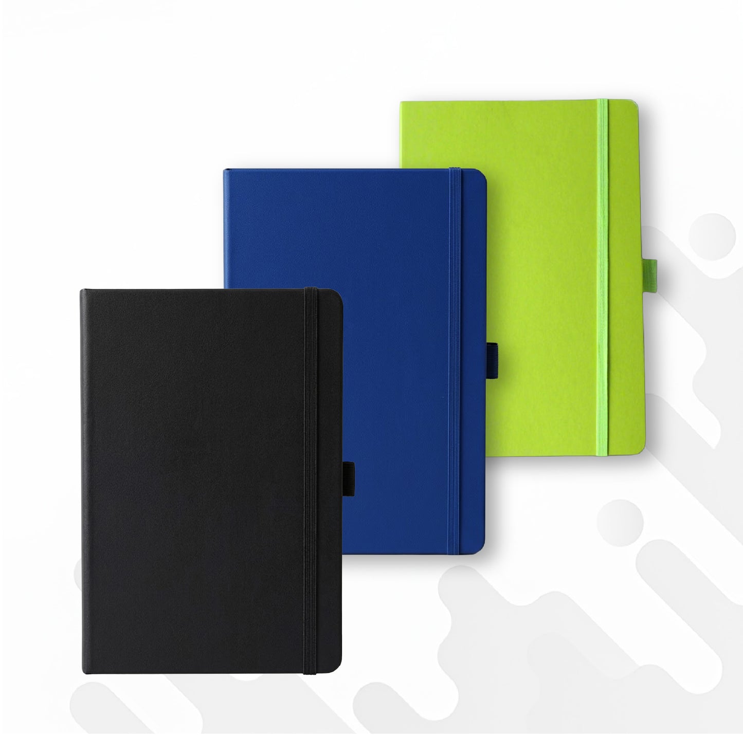 A5 VIO NOTEBOOK BLUE PU COVER NOTEBOOK/DIARY