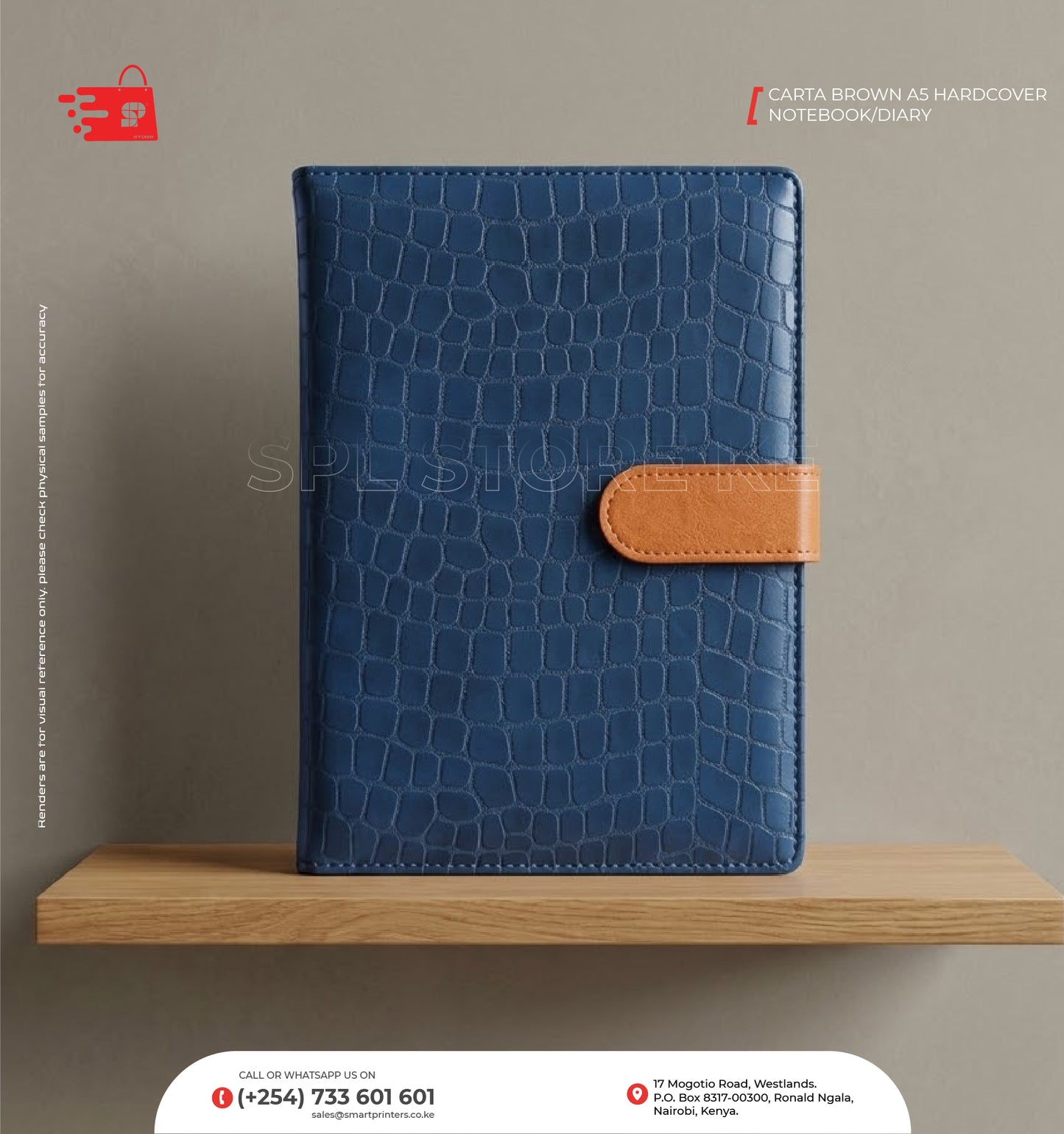 CARTA A5 HARDCOVER NOTEBOOK/DIARY