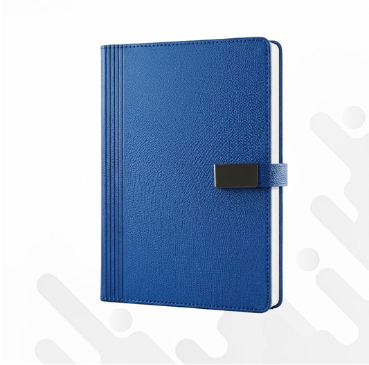 A5 EON BLUE PU COVER NOTEBOOK/DIARY
