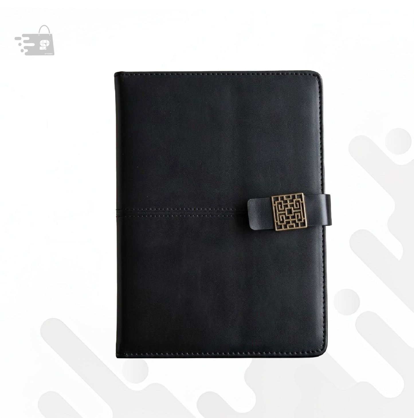 MAZE BLACK A5/B5 HARDCOVER NOTEBOOK/DIARY