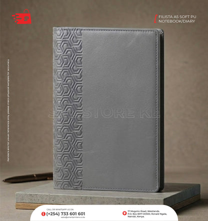 FILISTA A5 SOFT PU NOTEBOOK/DIARY
