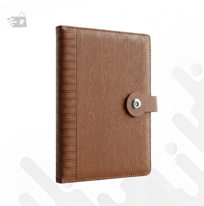 MAPLE WOOD TAN A5/B5 HARDCOVER NOTEBOOK/DIARY