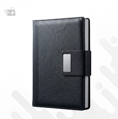 DENVER BLACK A5/B5 HARDCOVER NOTEBOOK/DIARY
