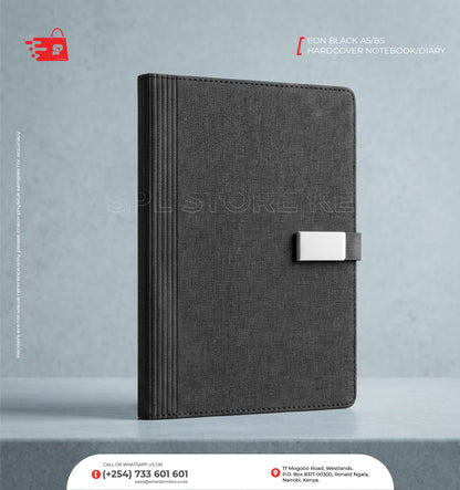 EON BROWN A5/B5 HARDCOVER NOTEBOOK/DIARY