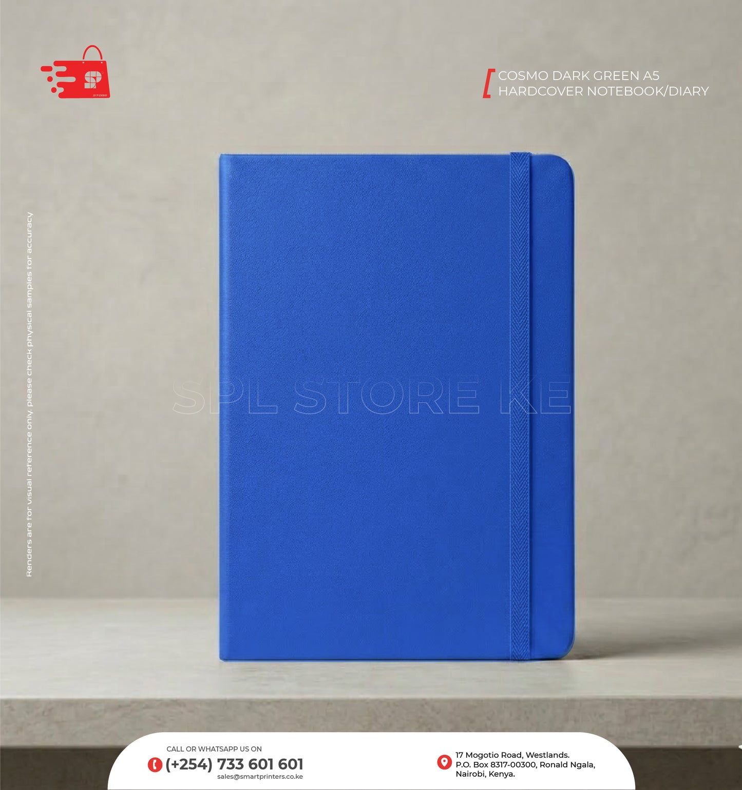 COSMO A5 HARD COVER NOTEBOOK/DAIRY