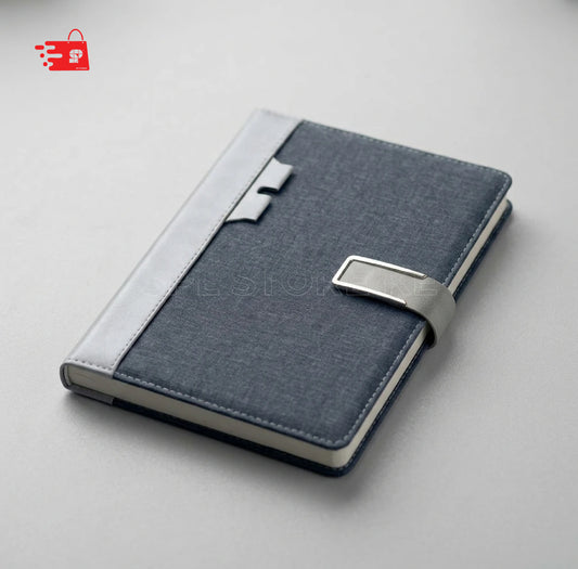 IREO GREY HARDCOVER NOTEBOOK/DIARY A5/B5