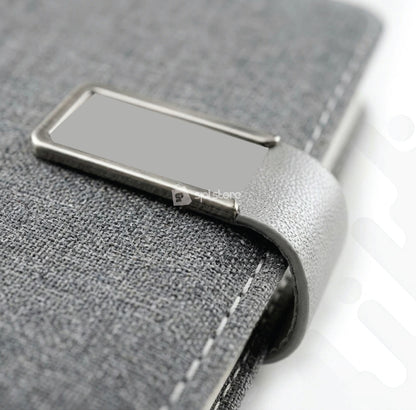 IREO GREY HARDCOVER NOTEBOOK/DIARY A5/B5