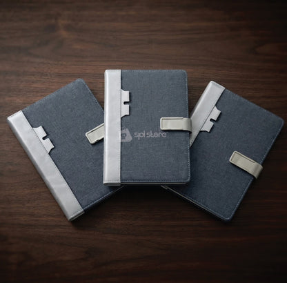 IREO GREY HARDCOVER NOTEBOOK/DIARY A5/B5