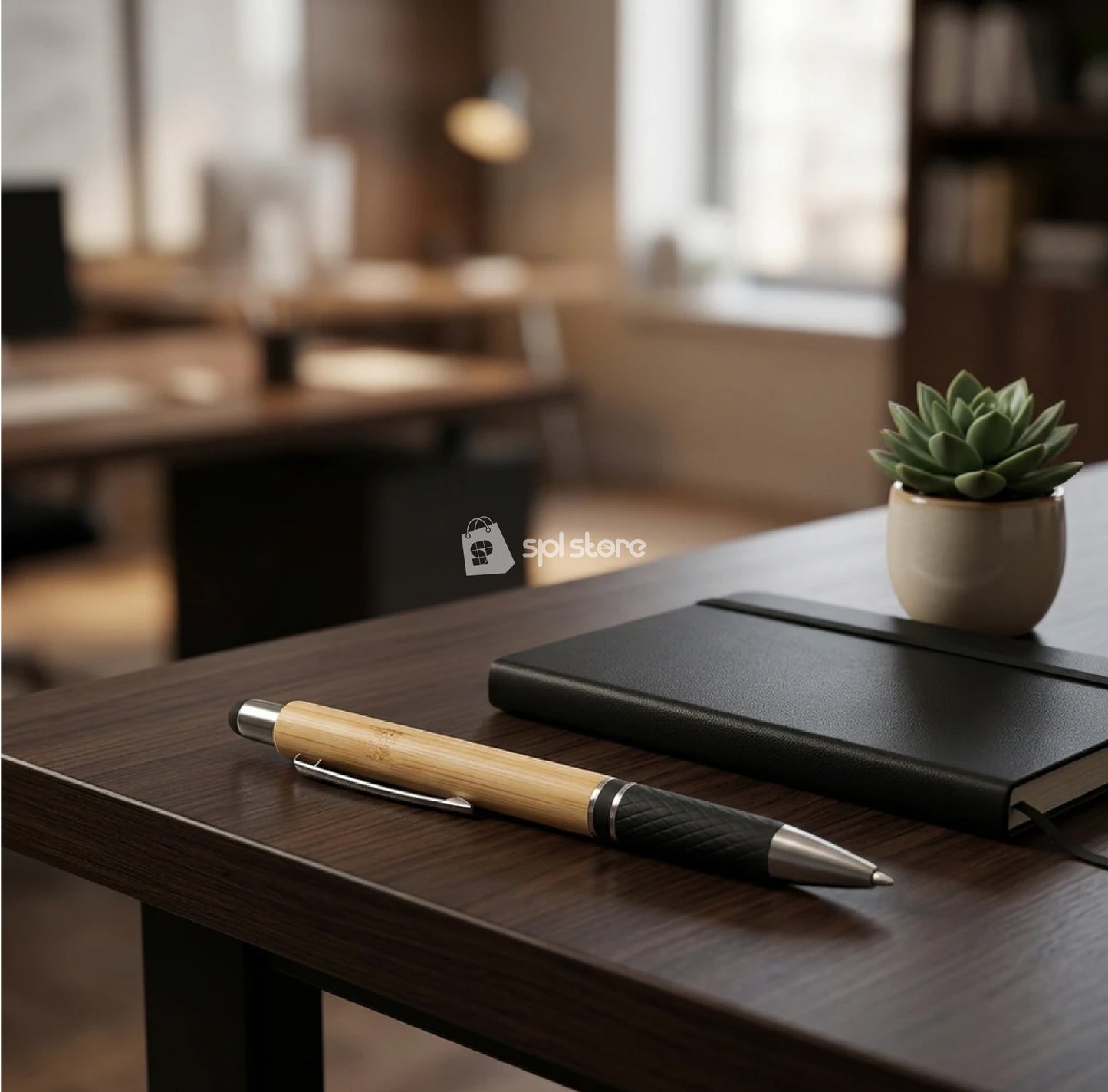 Bamboo Stylus Pen with Comfort Grip (Executive Edition)